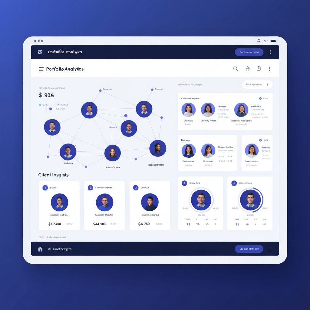 AI-powered client insights dashboard